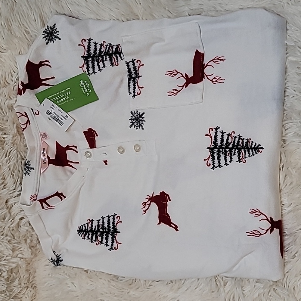 La Vie En Rose, Womens Night Shirt, Christmas